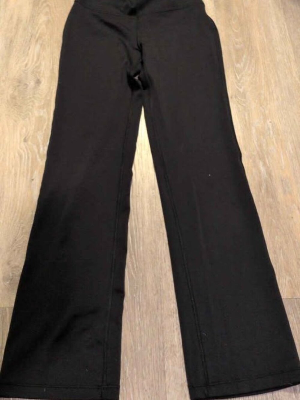 Athleta Girl Black Flare Leggings 8/10